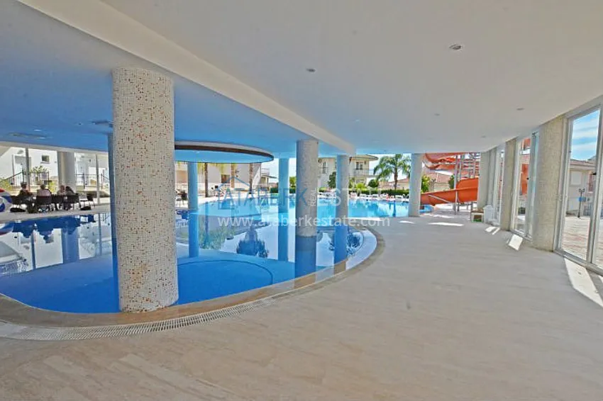 Квартира 2+1 с частичным видом на горы, район Джикджилли – Алания 10 