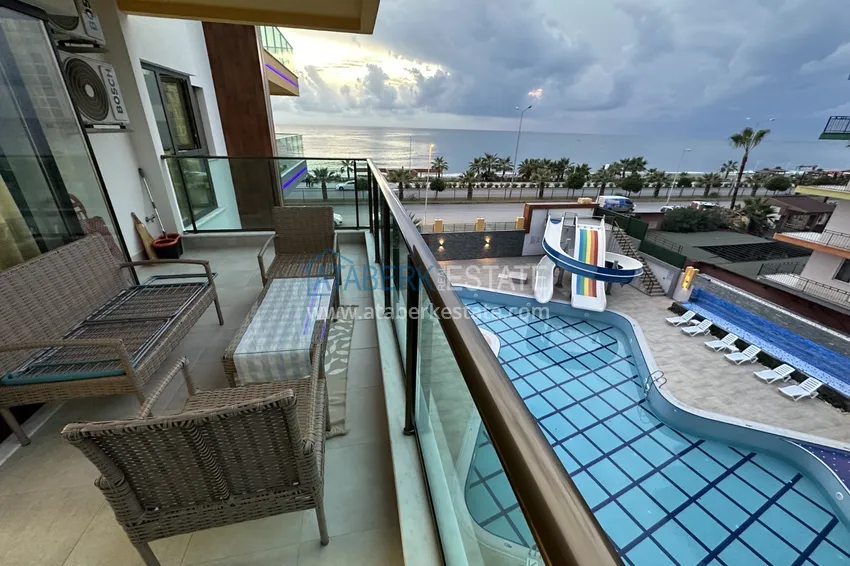 Приобрести Квартира 1+1 меблированная с открытым видом на море, район Махмутлар – Алания 12 