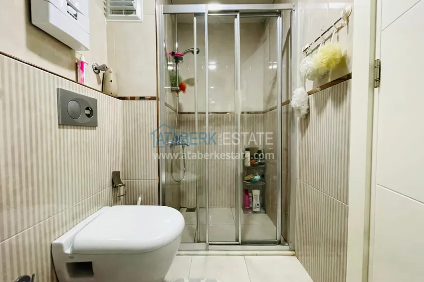 Приобрести Квартира 1+1 меблированная с видом на море и горы - район Кестель, Алания 13 