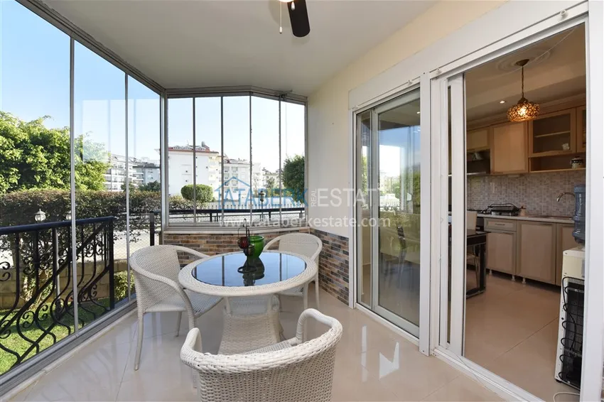 Приобрести Меблированная квартира 2+1 с застеклённым балконом в районе Оба, Алания 11 