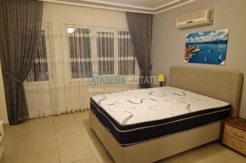 Приобрести Квартира 3+1 с мебелью и частичным видом на горы, район Тосмур – Алания 12 