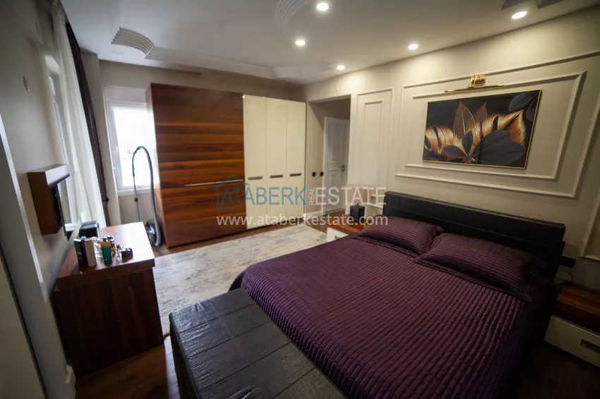 Приобрести Квартира 3+1 в Анталии, район Лара - с отдельной кухней и видом на море, подходит под гражданство 12 