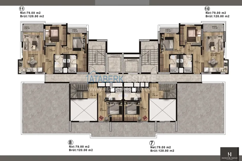 Купить дешево Новый проект с комфортной инфраструктурой в популярном районе Мезитли. 2 