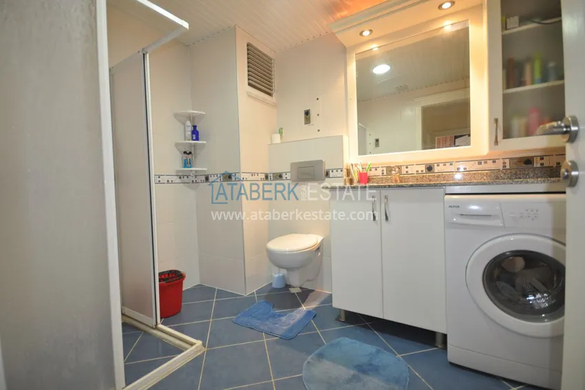 Приобрести Квартира 2+1 с мебелью в центре Алании в жилом комплексе с бассейном 13 