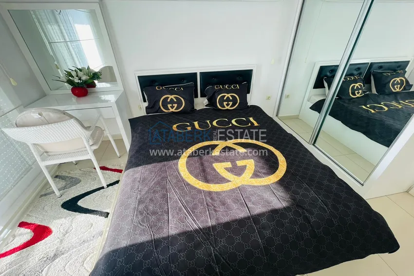 Приобрести Меблированная двухкомнатная квартира рядом с морем в Алании район Оба 14 