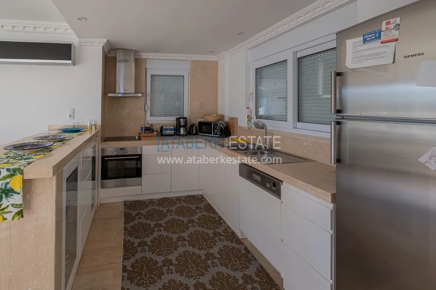 Приобрести Вилла в районе Конаклы с мебелью, частным бассейном и видовыми характеристиками 18 