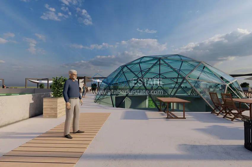 Яркий инновационный проект жилого комплекса нового поколения – Анталия, Кепез  14 