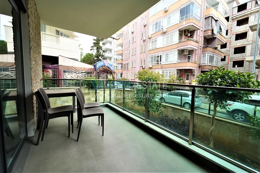 Приобрести Квартира 2+1 с новой мебелью в центре Алании – район пляжа Кейкубат  14 