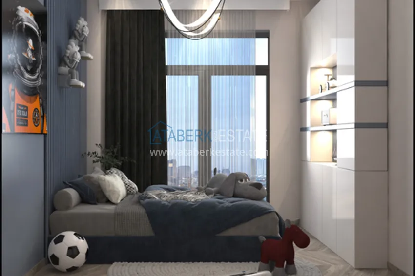 Приобрести Новый жилой комплекс, в районе Тедже, Мерсин, с собственной инфраструктурой в популярном 23 