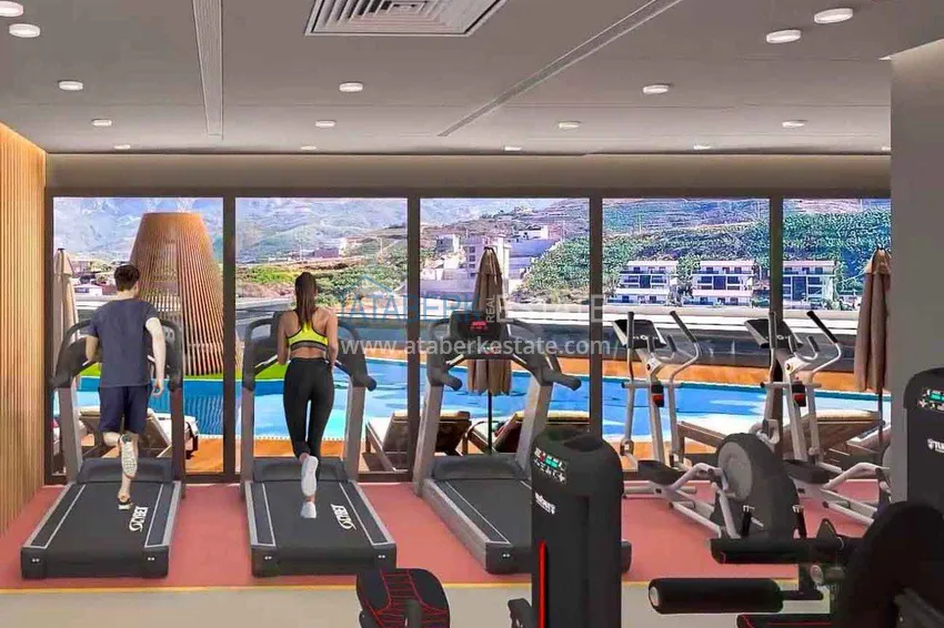 Квартиры в строящейся резиденции элитного сегмента в Алании, район Каргыджак. Подходят для получения гражданства 27 