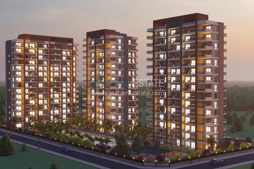 Современный жилой комплекс с инфраструктурой комфорт-класса в районе Арпачбахшиш 11 