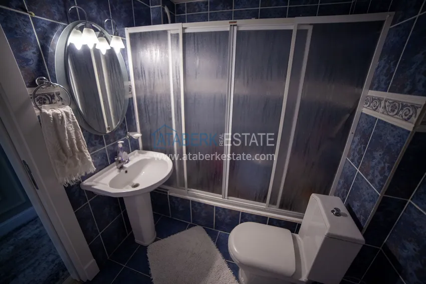 Приобрести Квартира 3+1 в Анталии, район Лара - с отдельной кухней и видом на море, подходит под гражданство 15 