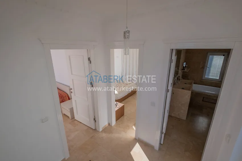 Приобрести Вилла в районе Конаклы с мебелью, частным бассейном и видовыми характеристиками 19 