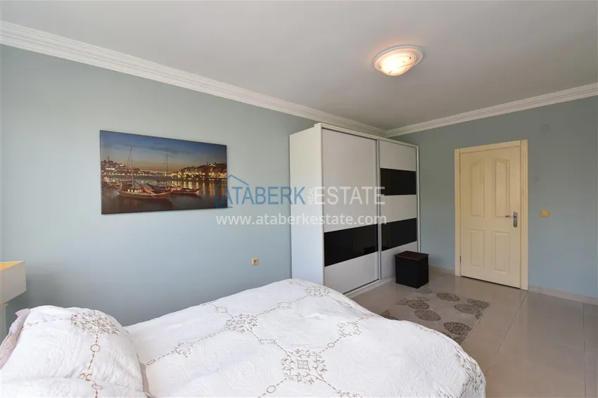 Приобрести Меблированная квартира 2+1 с застеклённым балконом в районе Оба, Алания 15 