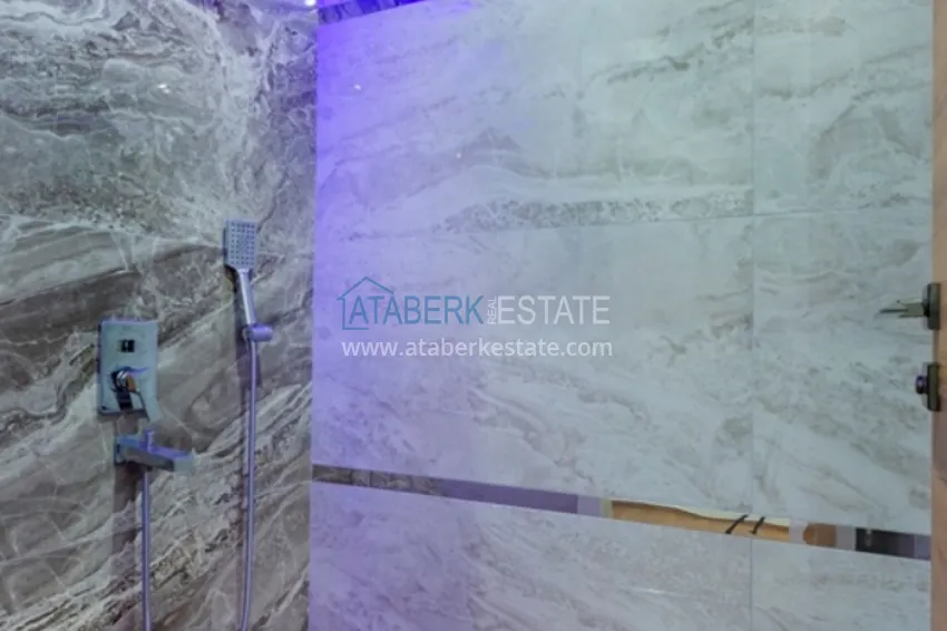 Квартира 2+1 с новой мебелью в центре Алании – район пляжа Кейкубат  23 