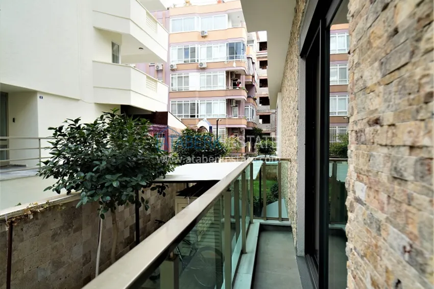 Приобрести Квартира 2+1 с новой мебелью в центре Алании – район пляжа Кейкубат  16 