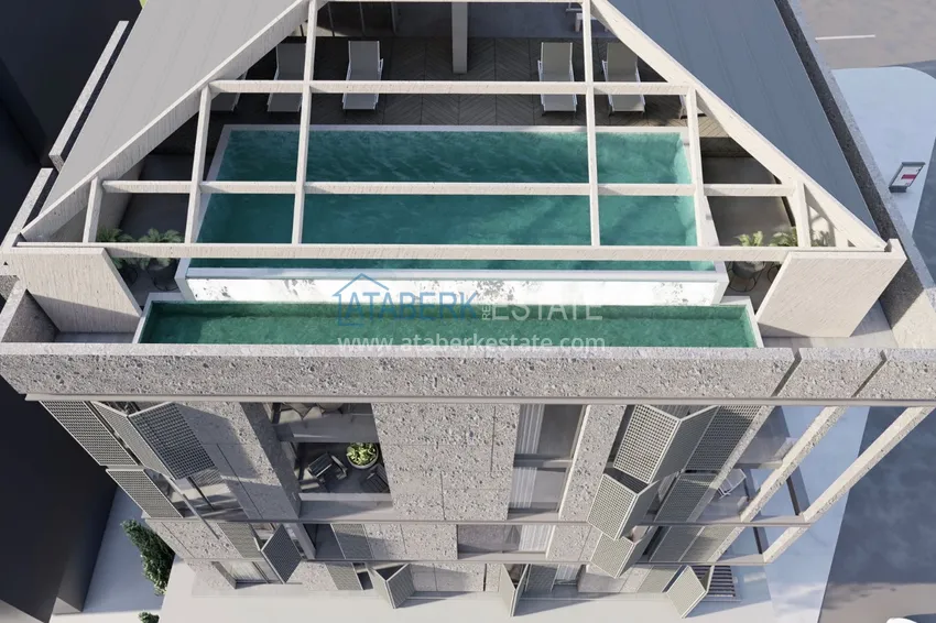 Новый инвестиционный проект Off-plan в центре Алании, район Хаджет 17