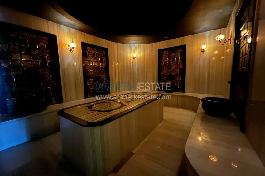 Квартира 2+1 с мебелью в районе Кестель на первой береговой линии 20 