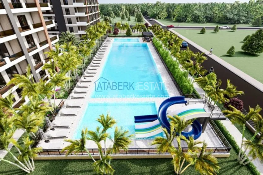 Современный жилой комплекс с инфраструктурой комфорт-класса в районе Арпачбахшиш 13 