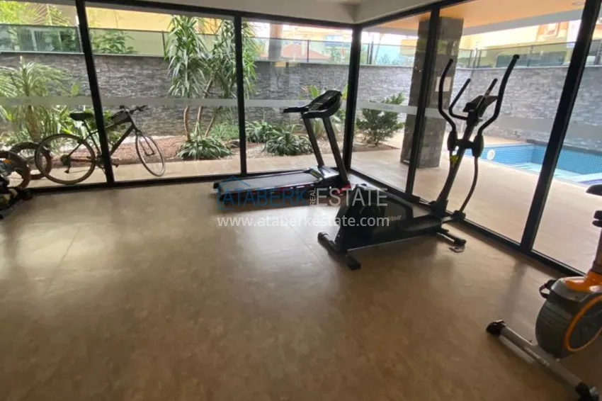 На аренде двухкомнатная квартира в центре Алании в 250 метрах от пляжа Кейкубат №11 18 
