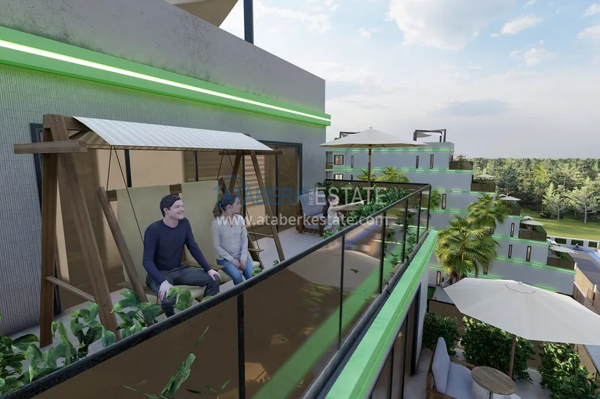 Яркий инновационный проект жилого комплекса нового поколения – Анталия, Кепез  18 