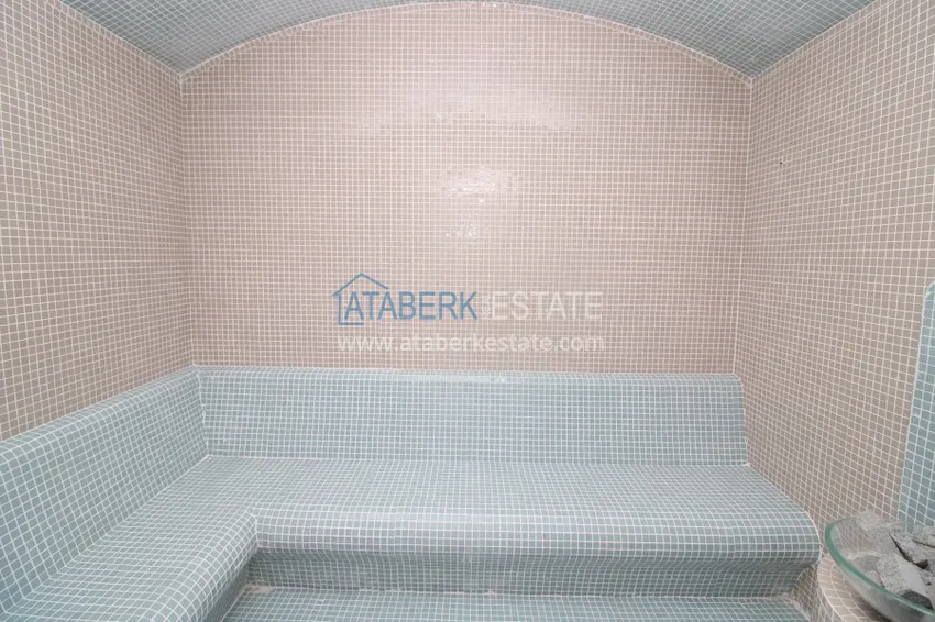 Квартира 1+1 в Махмутларе меблированная с видом на горы и море. Мопед в подарок!  19 