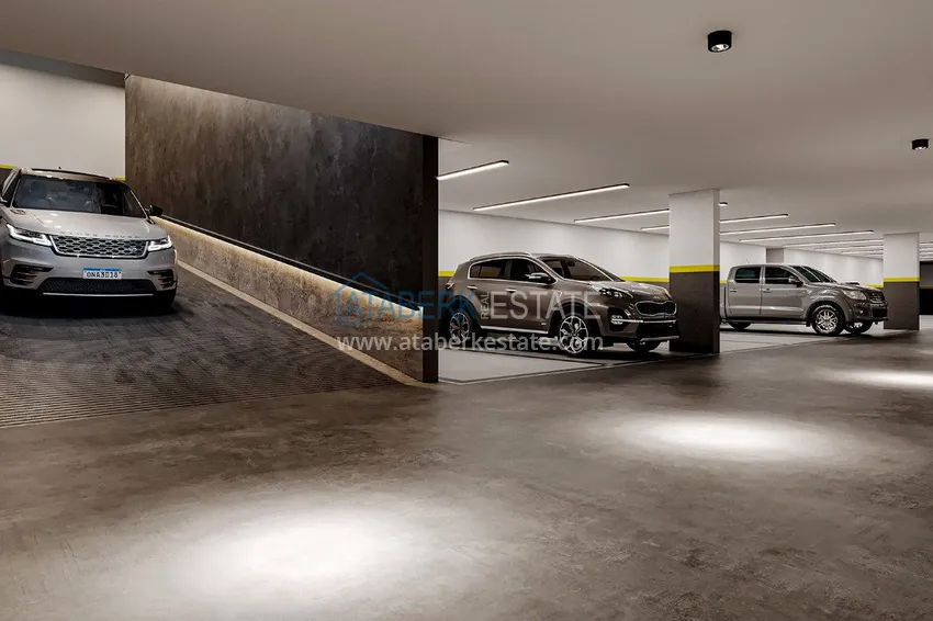 Квартиры в строящейся резиденции элитного сегмента в Алании, район Каргыджак. Подходят для получения гражданства 31 