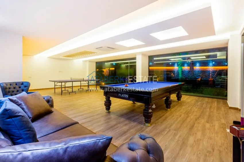 Пентхаус – дуплекс в районе Оба, меблированный в молодом современном комплексе 20 