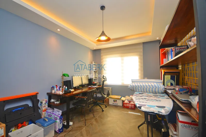 Приобрести Меблированная квартира с 3 спальнями в центре Алании – Хасбахче  18 