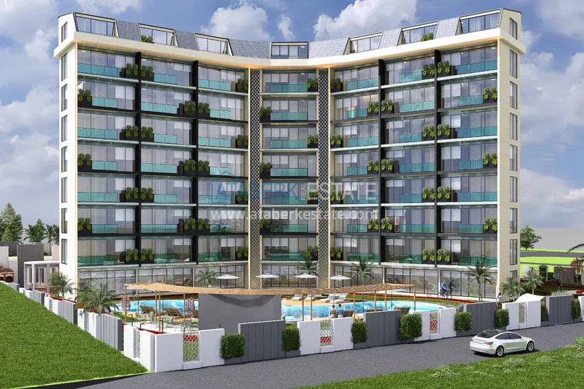 Инвестиционная недвижимость напрямую от застройщика в Газипаше 1