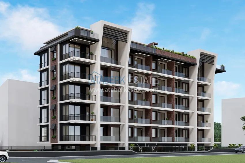 Квартира 2+1 на этапе строительства напрямую от инвестора в 250 метрах от моря - центр Алании 3 