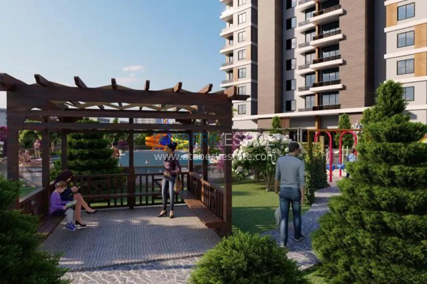 Современный проект с собственной инфраструктурой в популярном районе Мезитли, Мерсин. 2 