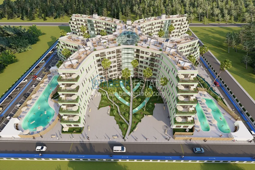 Яркий инновационный проект жилого комплекса нового поколения – Анталия, Кепез  1 