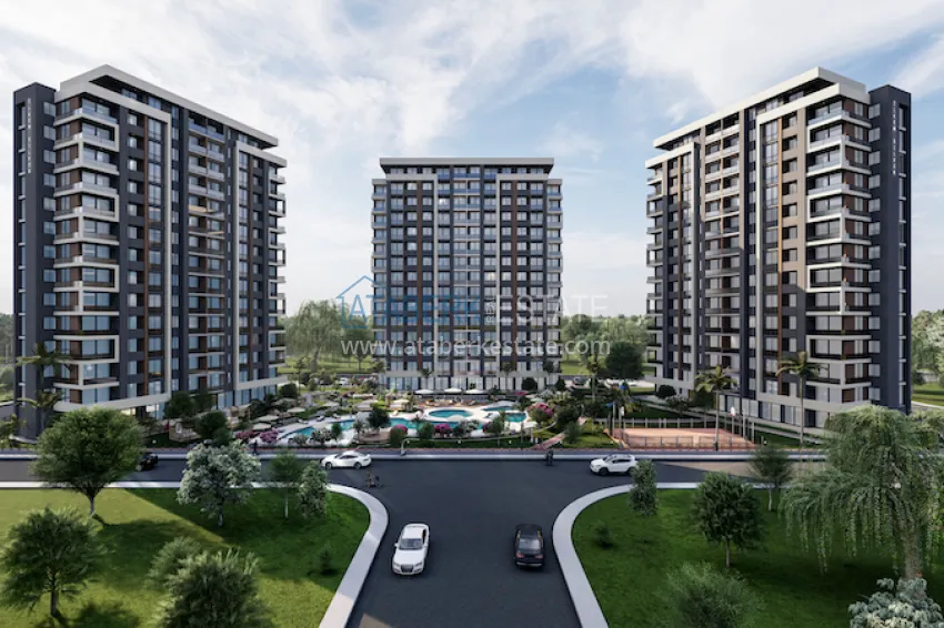 Комплекс с инфраструктурой у самого моря в районе Томюк-Мерсин. 1