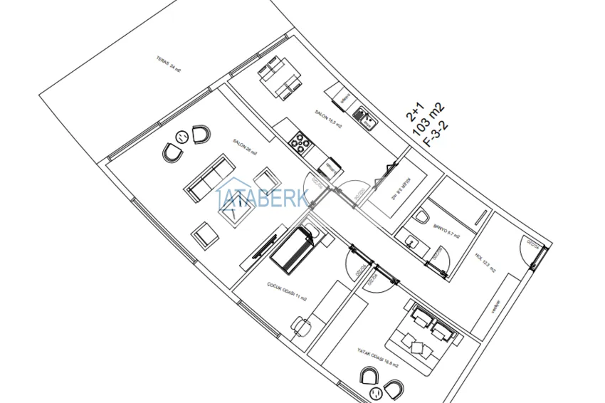 Купить дешево Яркий инновационный проект жилого комплекса нового поколения – Анталия, Кепез  5 