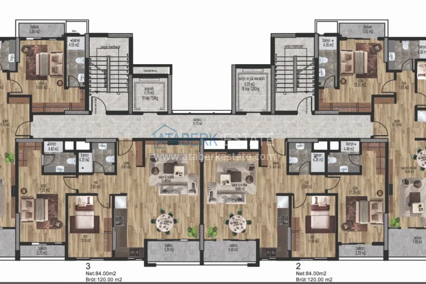 Купить дешево Комплекс с инфраструктурой у самого моря в районе Томюк-Мерсин. 2
