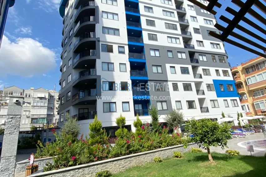 Квартира 2+1 меблированная в центре Алании, районе пляжа Клеопатра  2 