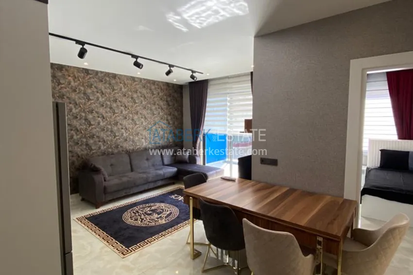 Приобрести Квартира 2+1 меблированная в центре Алании, районе пляжа Клеопатра  2 