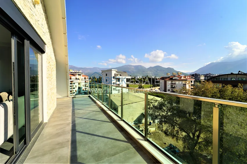 Приобрести Пентхаус – дуплекс в районе Оба, меблированный в молодом современном комплексе 20 