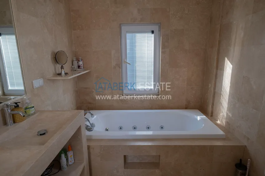 Приобрести Вилла в районе Конаклы с мебелью, частным бассейном и видовыми характеристиками 24 