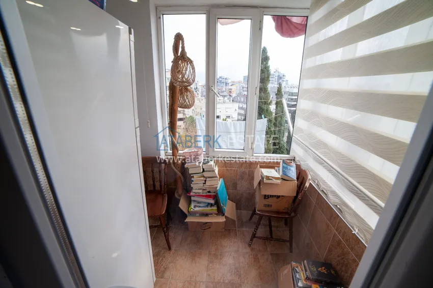 Приобрести Квартира 3+1 в Анталии, район Лара - с отдельной кухней и видом на море, подходит под гражданство 22 