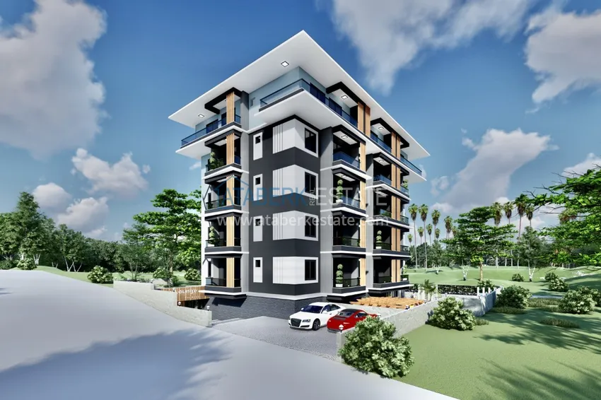 Новый проект бутик-резиденции в районе Авсаллар, Алания 12 