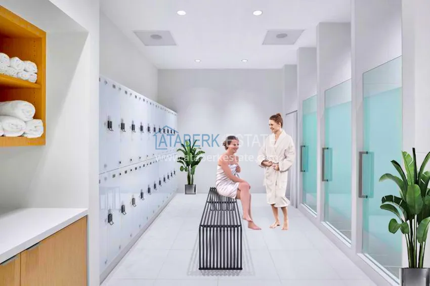 Квартиры в строящейся резиденции элитного сегмента в Алании, район Каргыджак. Подходят для получения гражданства 15 