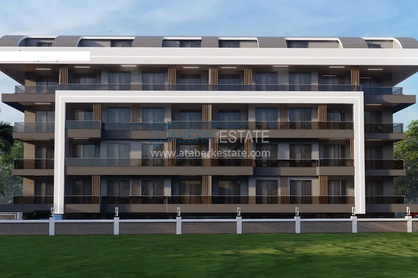 Новый комплекс комфорт-класс в Алании, район Паяллар 2 