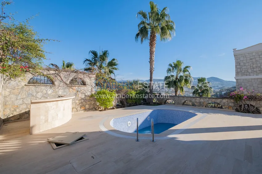 Приобрести Вилла в районе Конаклы с мебелью, частным бассейном и видовыми характеристиками 2 