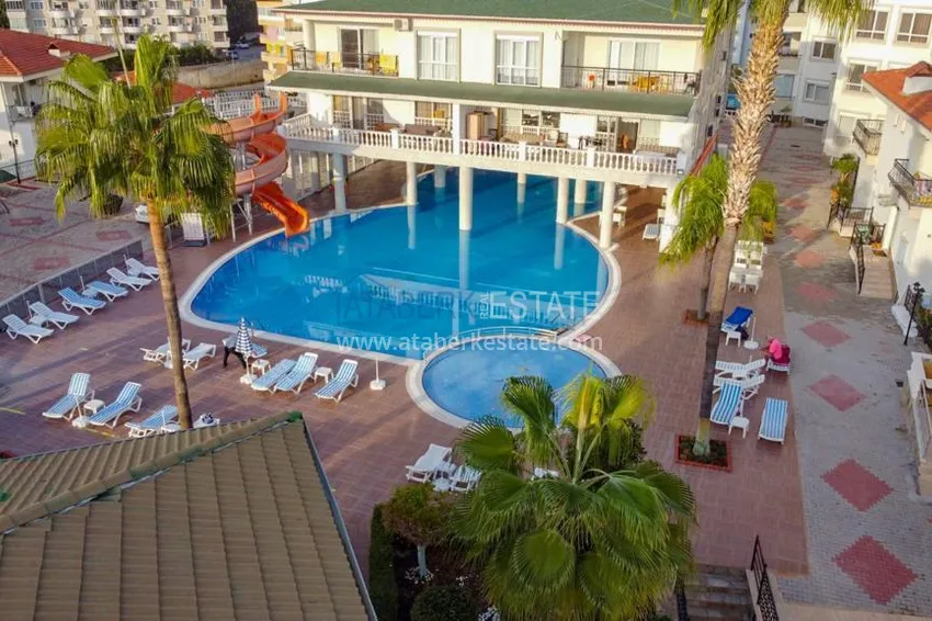 Квартира 2+1 с частичным видом на горы, район Джикджилли – Алания 3 