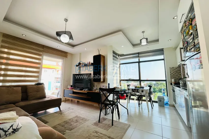 Приобрести Квартира 1+1 меблированная с видом на море и горы - район Кестель, Алания 2 