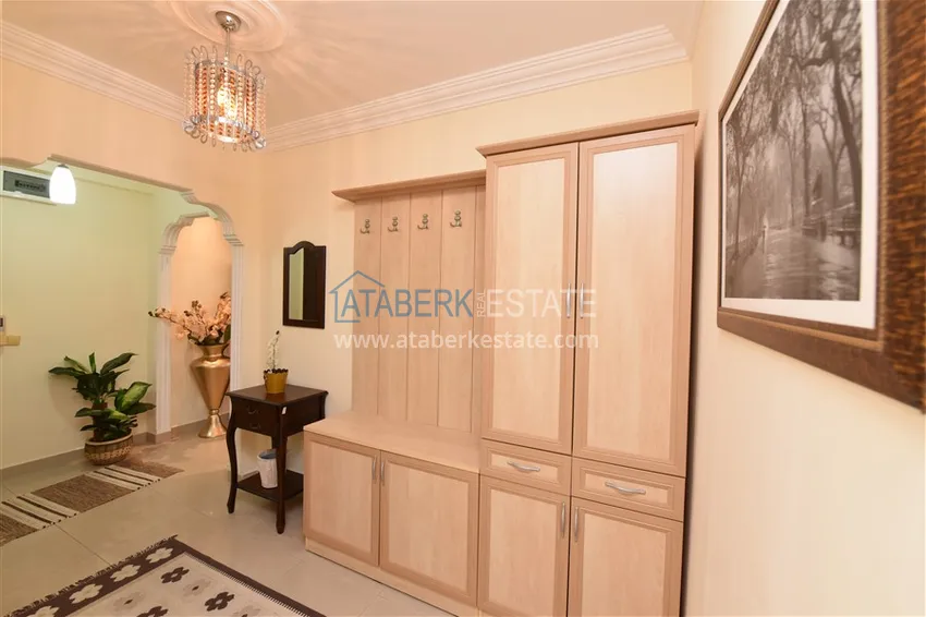 Приобрести Меблированная квартира 2+1 с застеклённым балконом в районе Оба, Алания 2 