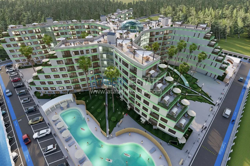 Яркий инновационный проект жилого комплекса нового поколения – Анталия, Кепез  2 