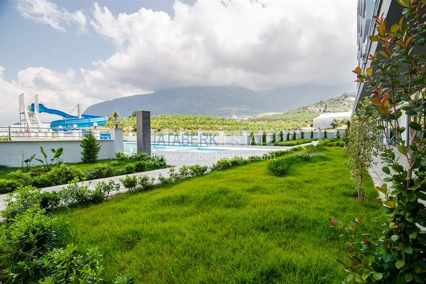 Квартира 1+1 в Махмутларе меблированная с видом на горы и море. Мопед в подарок!  3 